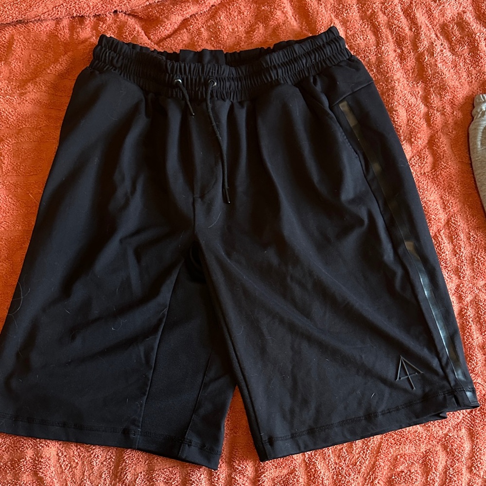 Arrow Men's Black Athletic Shorts